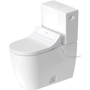 Duravit ME by Starck 1.28 GPF Single Flush Two Piece Toilet in White, Right Lever Flush - Seat Included