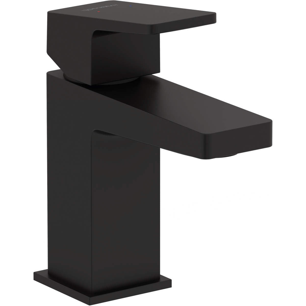 Duravit DuraSquare 5 3/4'' Single Hole Bathroom Sink Faucet, Drain Included
