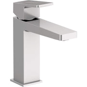 Duravit DuraSquare 7 1/8'' Single Hole Bathroom Sink Faucet, Drain Included
