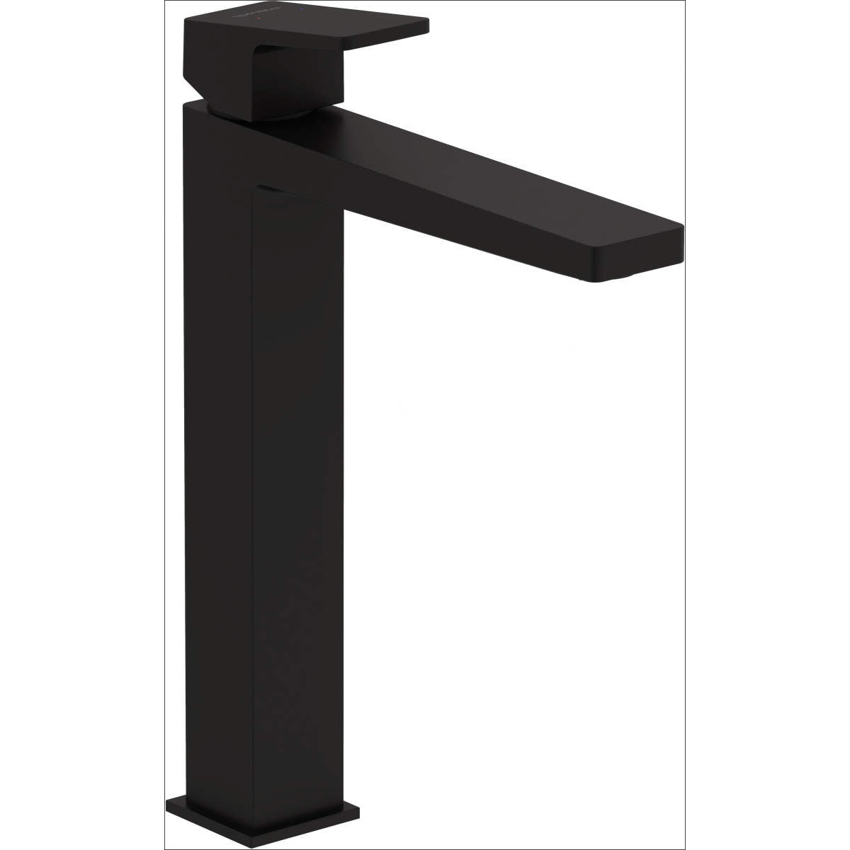 Duravit DuraSquare 11 5/8'' Vessel Bathroom Sink Faucet, Drain Included
