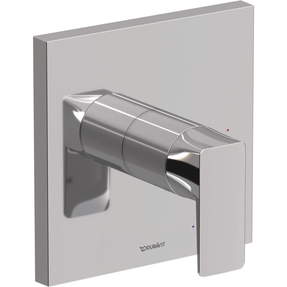Duravit DuraSquare Pressure Balance Shower Trim, Valve Sold Separately