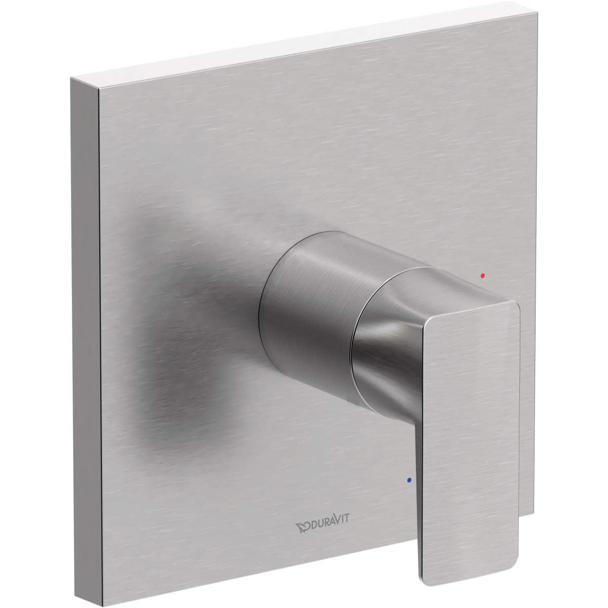 Duravit DuraSquare Pressure Balance Shower Trim, Valve Sold Separately