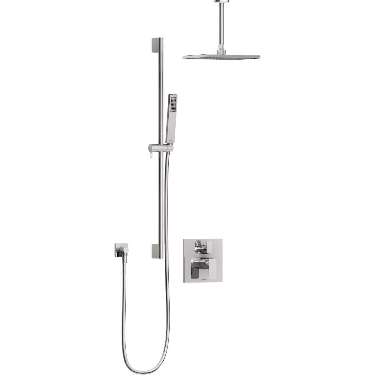 Duravit DuraSquare Single Function Shower System Pressure Balance Valve Included