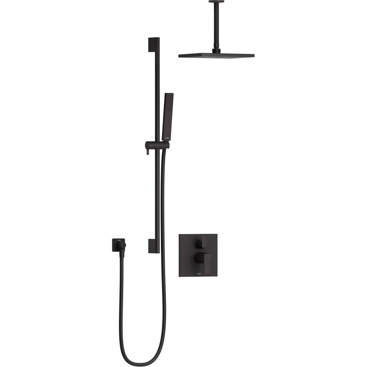 Duravit DuraSquare Single Function Shower System Pressure Balance Valve Included