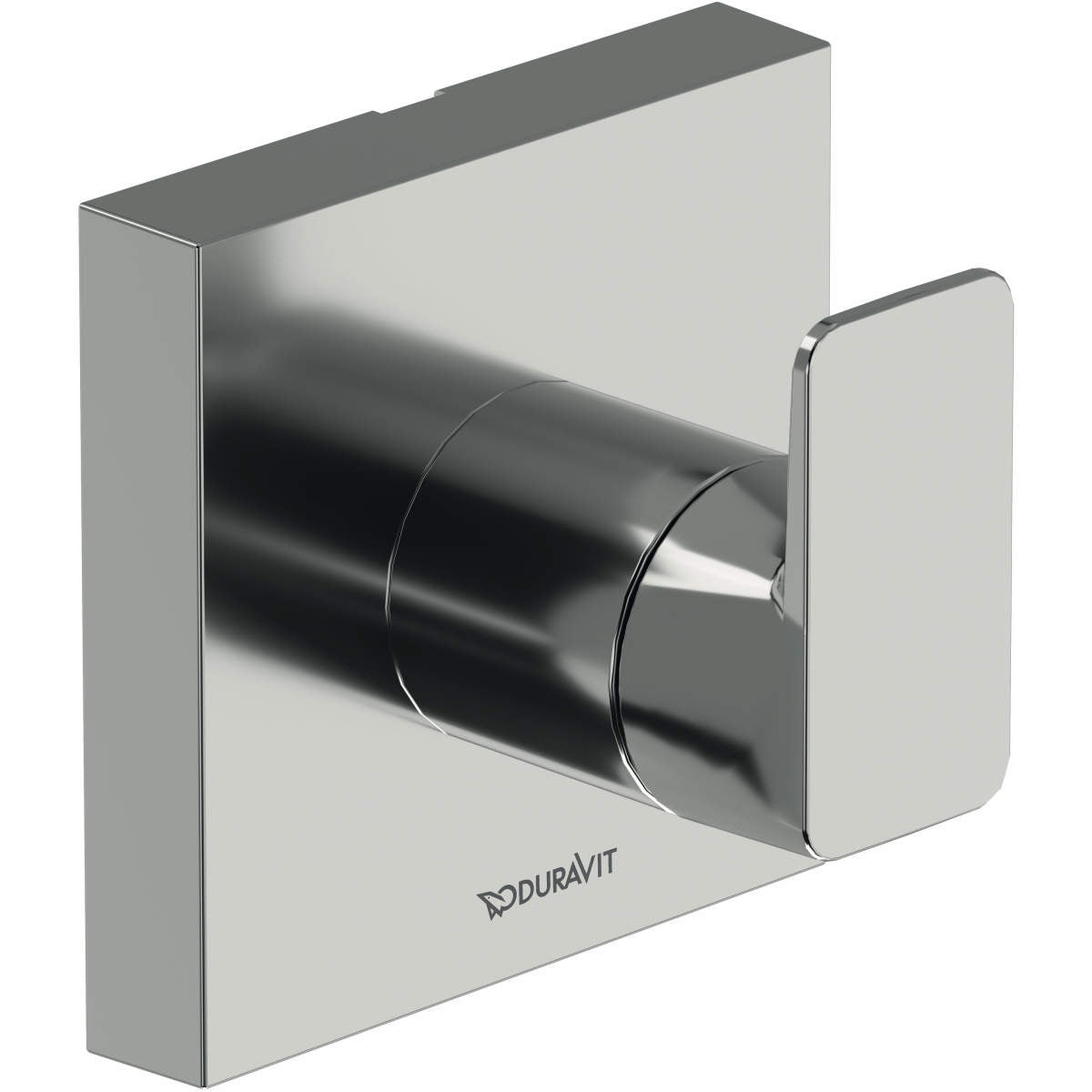 Duravit DuraSquare Diverter Trim with Diverter, Valve Sold Separately