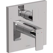 Duravit DuraSquare Thermostatic Shower Trim with Diverter, Valve Sold Separately