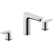 Duravit No.1 5 1/8'' Two Handle Widespread Bathroom Sink Faucet, Drain Included