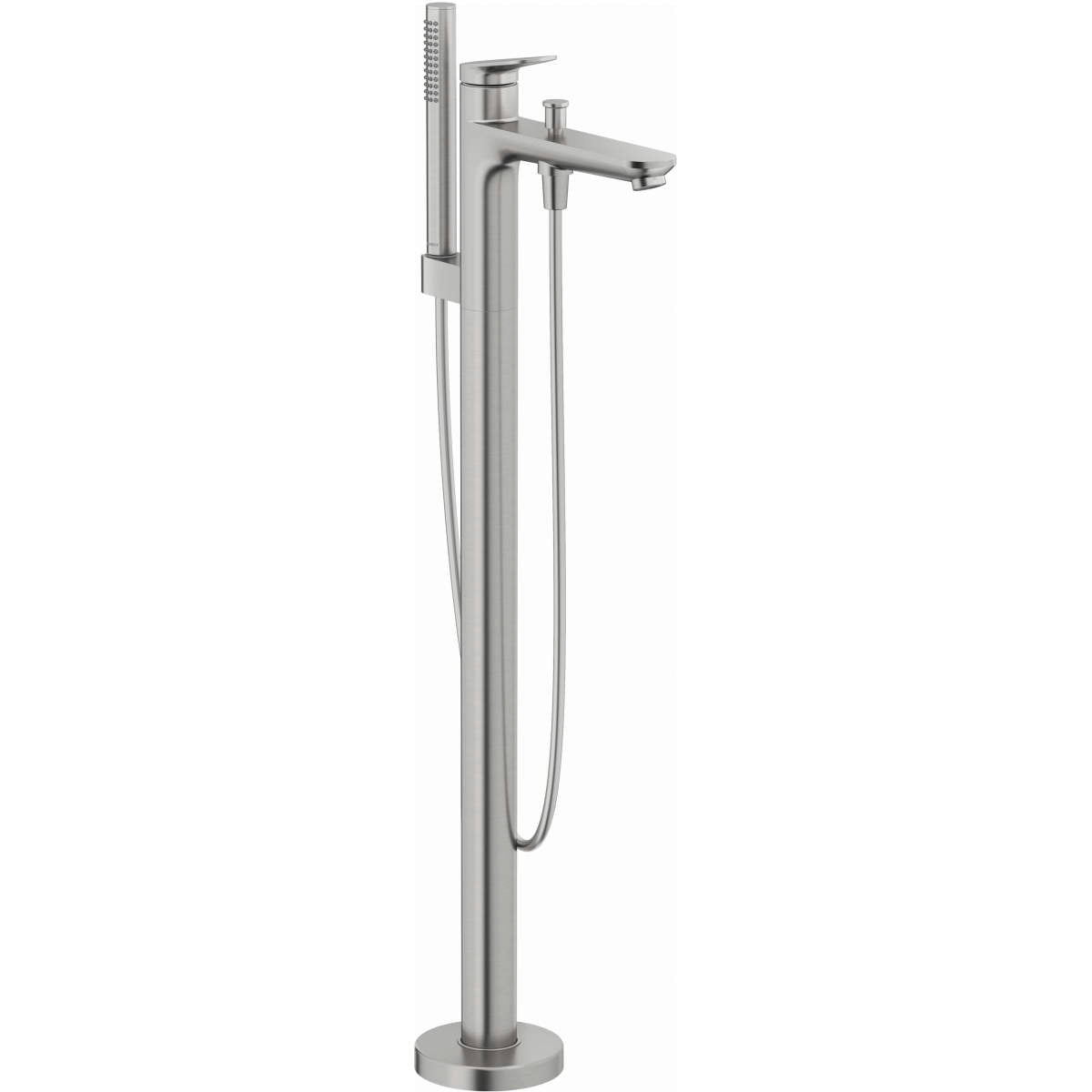 Duravit No.1 Floor Mount Tub Filler with Hand Shower