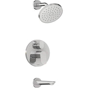 Duravit No.1 Single Function Tub and Shower Faucet Kit, Pressure BalanceValve Included