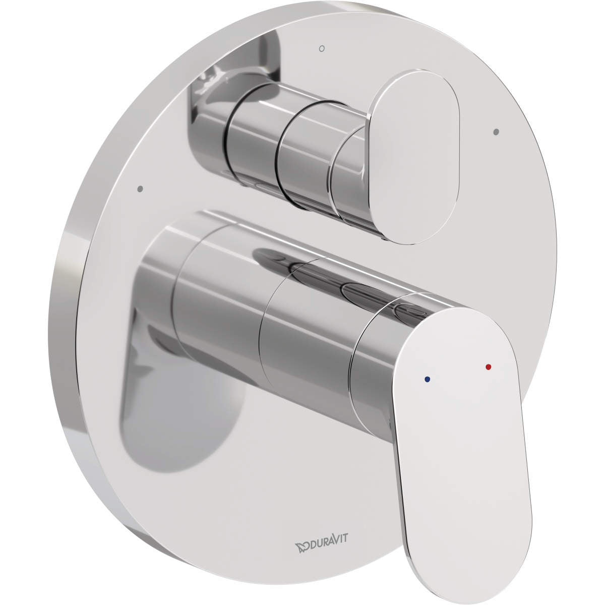 Duravit No.1 Thermostatic Shower Trim with Diverter, Valve Sold Separately