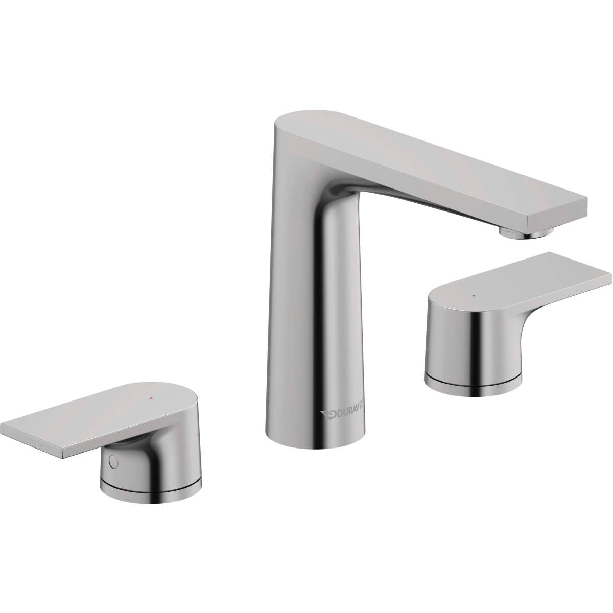 Duravit Tulum by Starck 5 7/8'' Two Handle Widespread Bathroom Sink Faucet, Drain Included
