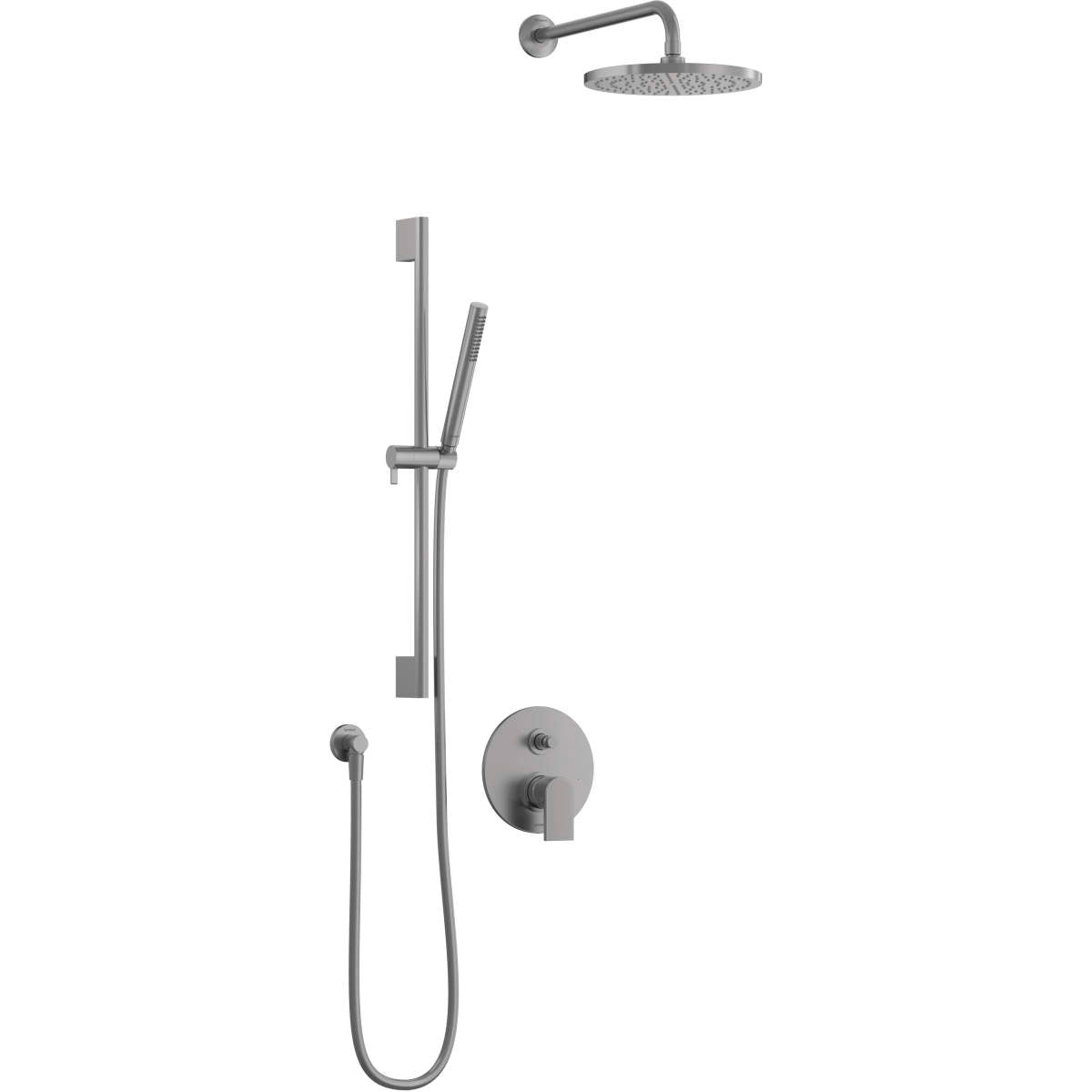 Duravit Tulum by Starck Single Handle Single Function Shower Faucet Kit, Pressure BalanceValve Included