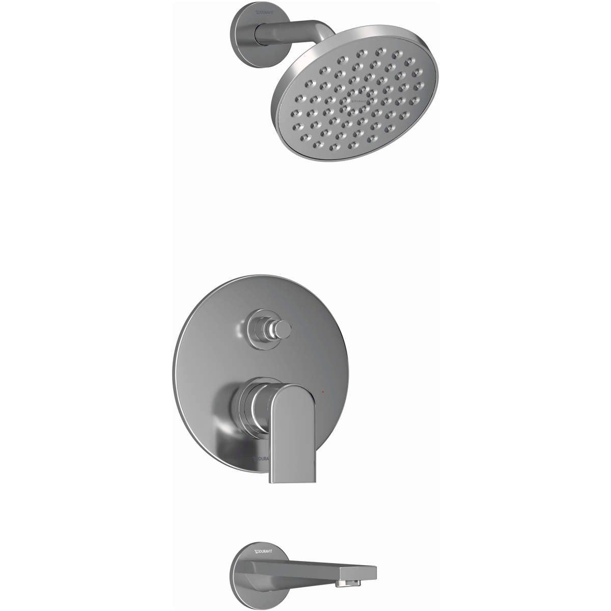 Duravit Tulum by Starck Single Function Tub and Shower Faucet Kit, Pressure BalanceValve Included