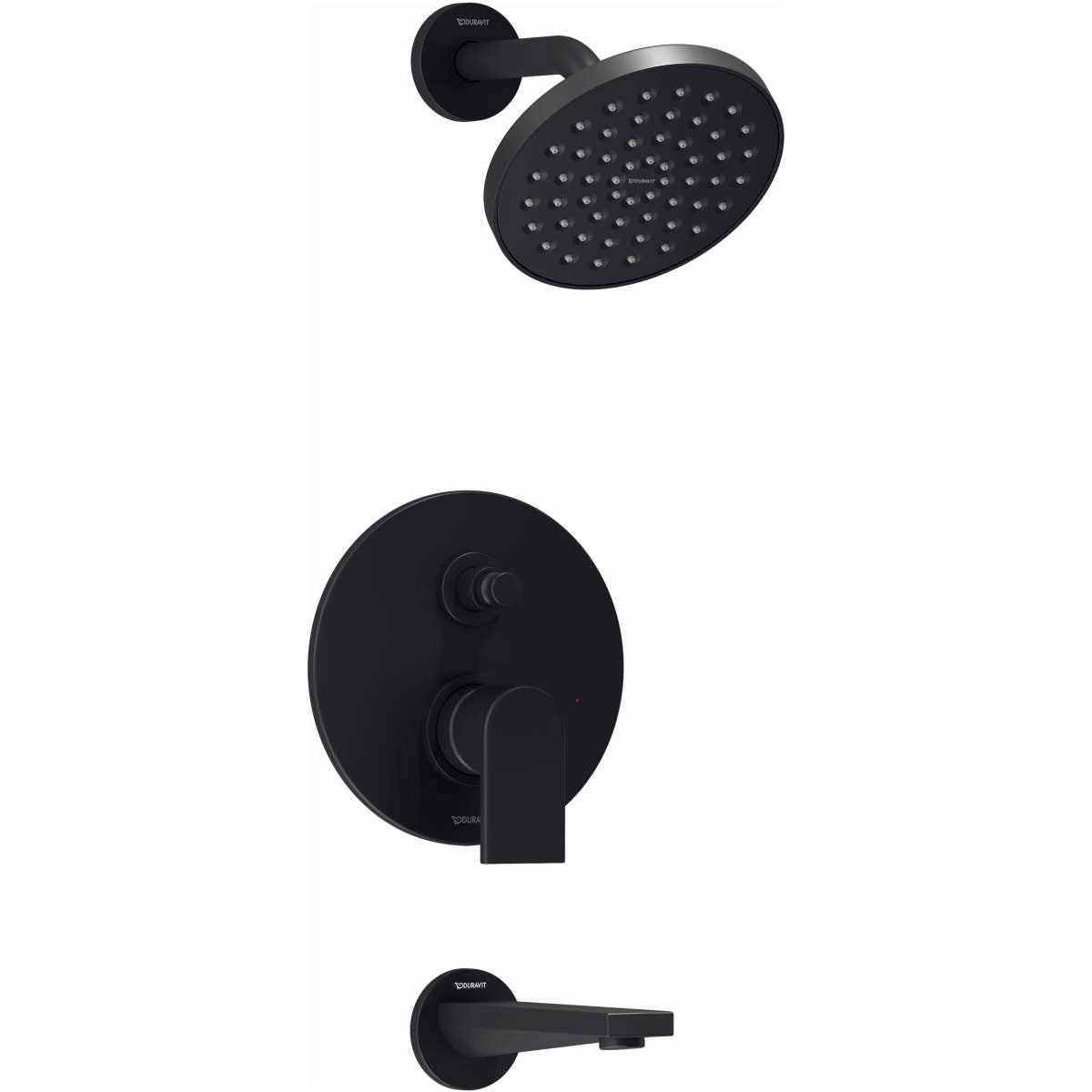 Duravit Tulum by Starck Single Function Tub and Shower Faucet Kit, Pressure BalanceValve Included