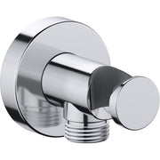Duravit DuraShower Round Wall Outlet with Handshower Holder