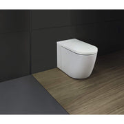 Duravit SensoWash i by Philippe Starck 1.06/0.8 GPF Dual Flush Rimless Elongated Floorstanding Bidet Toilet in White with HygieneGlaze, Includes Integrated Tank - Actuator Sold Separately