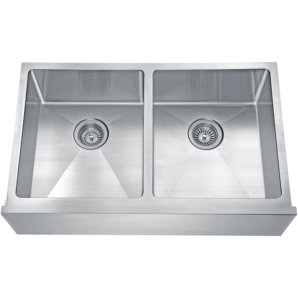 Daweier Undermount Double Bowl Apron Sink EAF331717