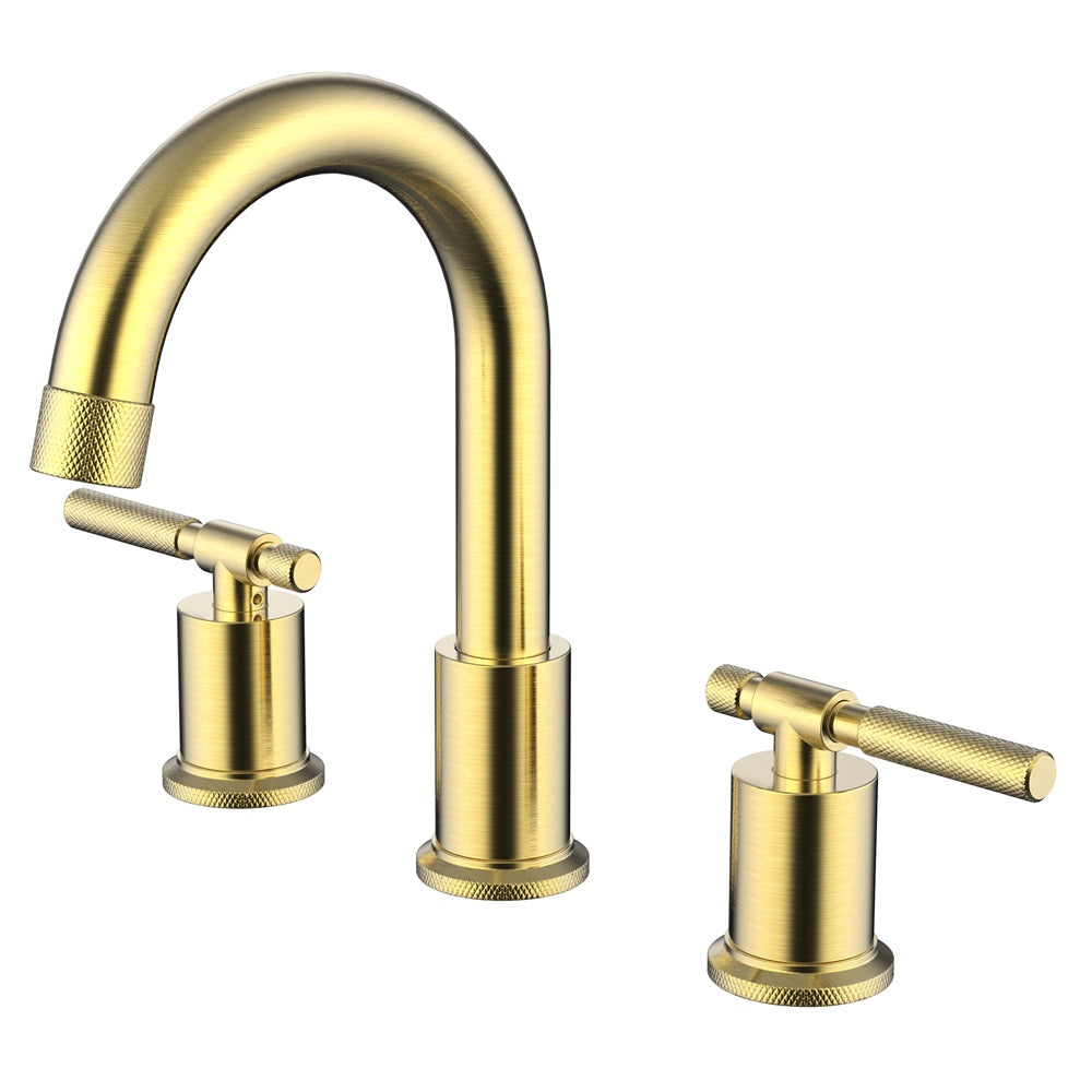 Daweier 8" Widespread Faucet with Lever Handles EB1276310BG