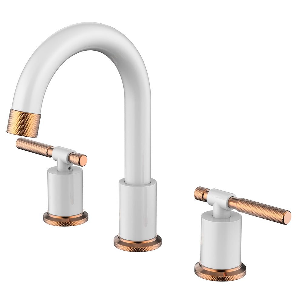 Daweier 8" Widespread Faucet with Lever Handles EB1276310RGW