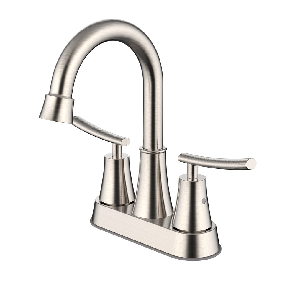 Daweier 4" Centerset Lavatory Faucet with Lever Handles EB1279318BN