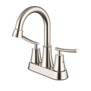 Daweier 4" Centerset Lavatory Faucet with Lever Handles EB1279318BN