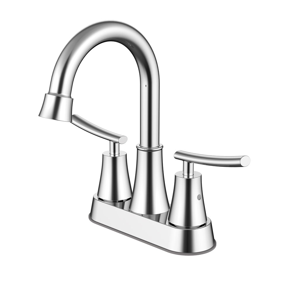 Daweier 4" Centerset Lavatory Faucet with Lever Handles EB1279318C
