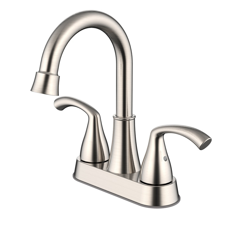 Daweier 4" Centerset Lavatory Faucet with Lever Handles EB1279319BN