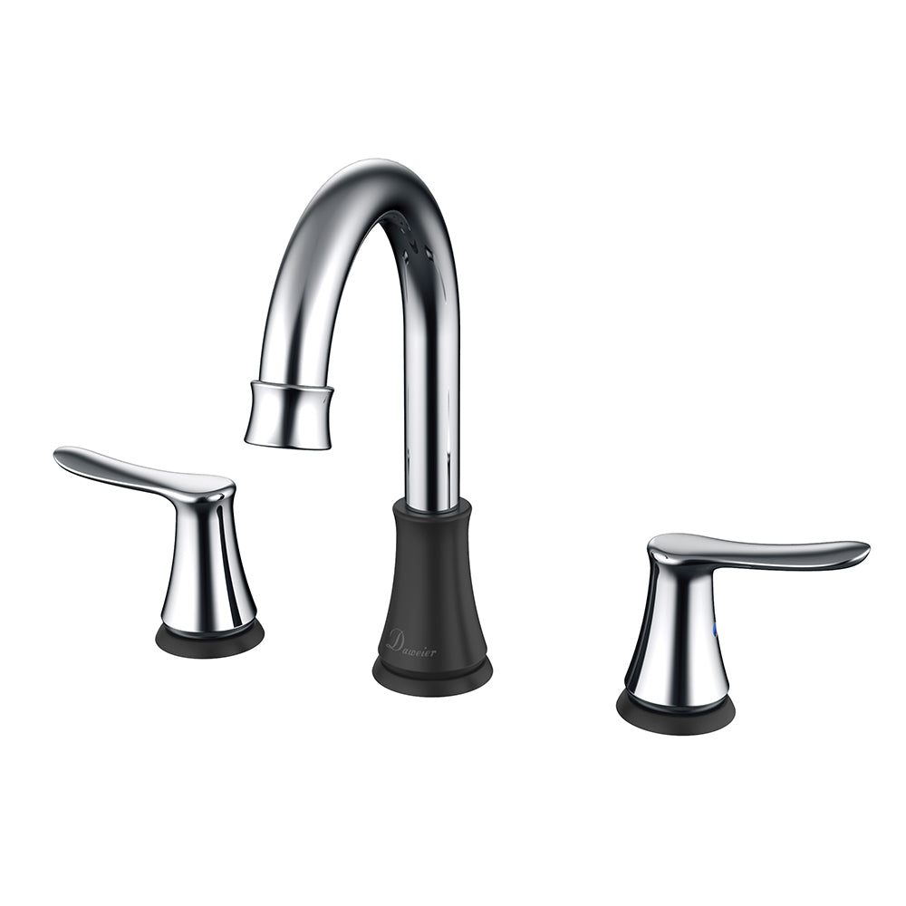 Daweier 8" Widespread Lavatory Faucet with Lever Handles EB1357217CB