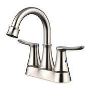 Daweier 4" Centerset Lavatory Faucet with Lever Handles EB4025216BN