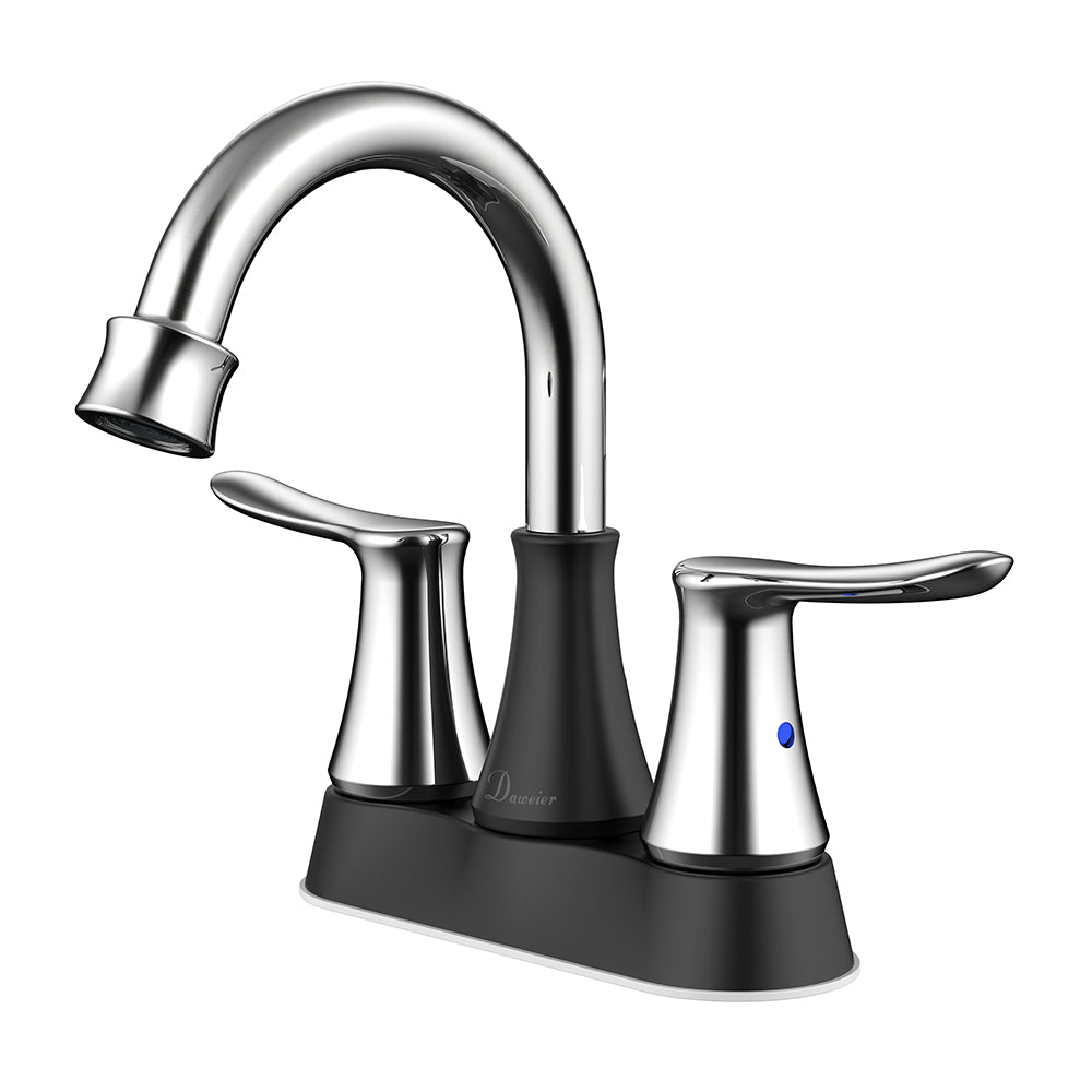 Daweier 4" Centerset Lavatory Faucet with Lever Handles EB4025216CB
