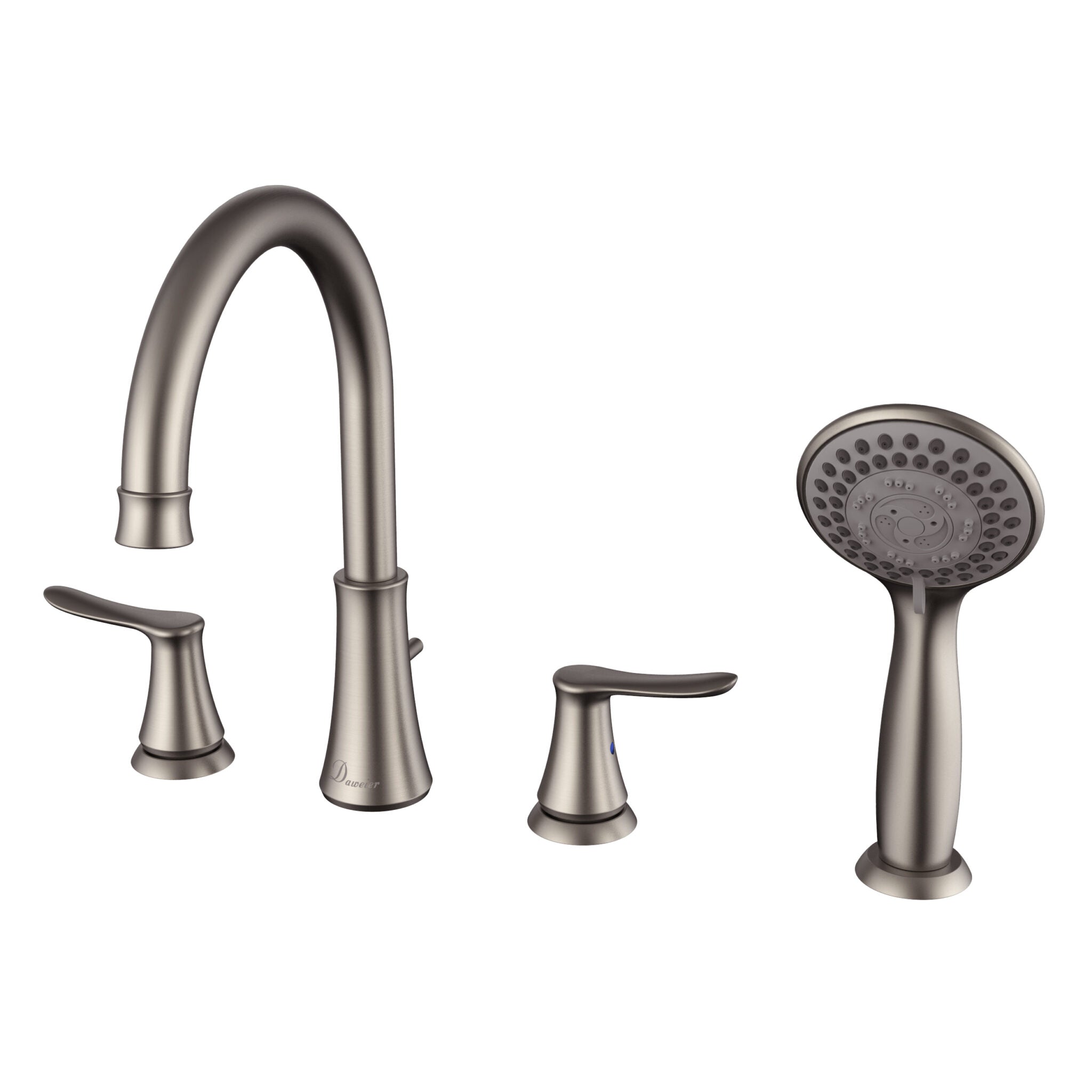 Daweier 8" Widespread Lavatory Faucet with Lever Handles EB6357217BN