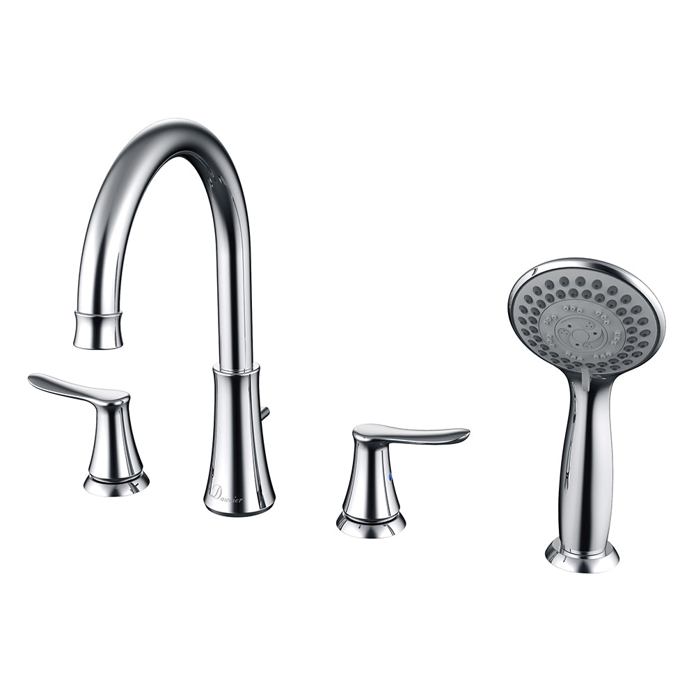 Daweier 8" Widespread Lavatory Faucet with Lever Handles EB6357217C