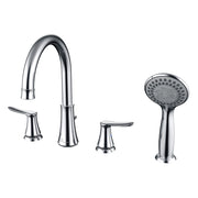 Daweier 8" Widespread Lavatory Faucet with Lever Handles EB6357217C