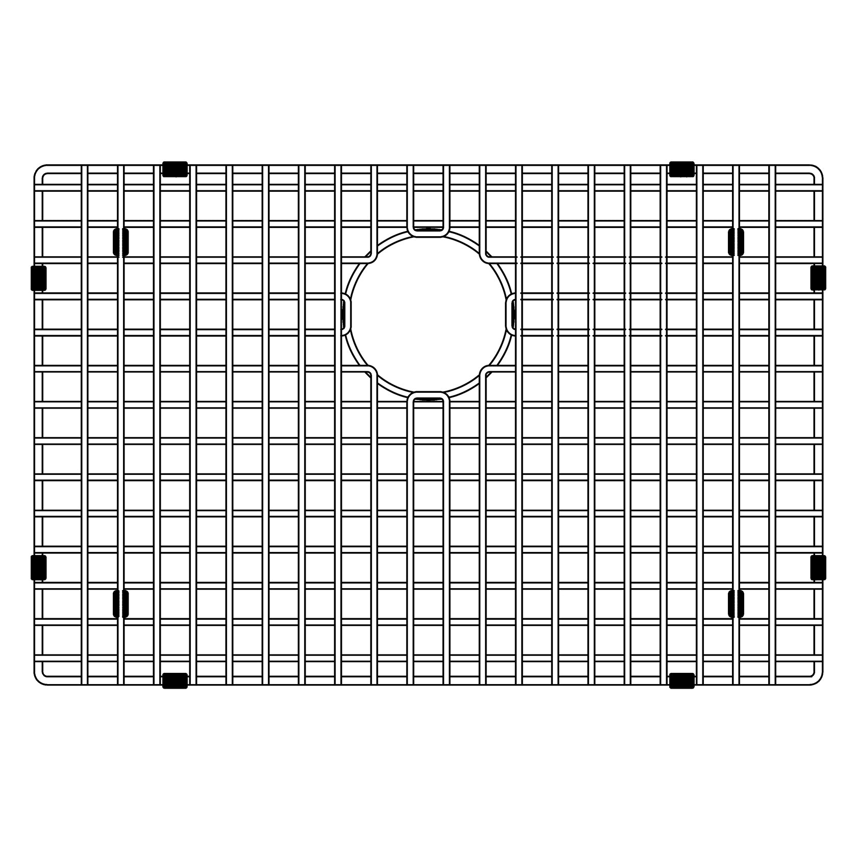 Daweier Bottom Grid / Basin Rack for ESQ240900 EBG599395