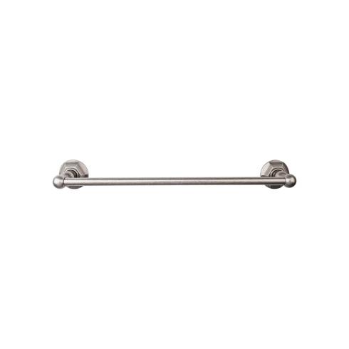 Top Knobs Edwardian Bath Towel Bar Single - Hex Backplate