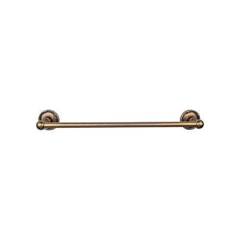 Top Knobs Edwardian Bath Towel Bar Single - Ribbon Bplate