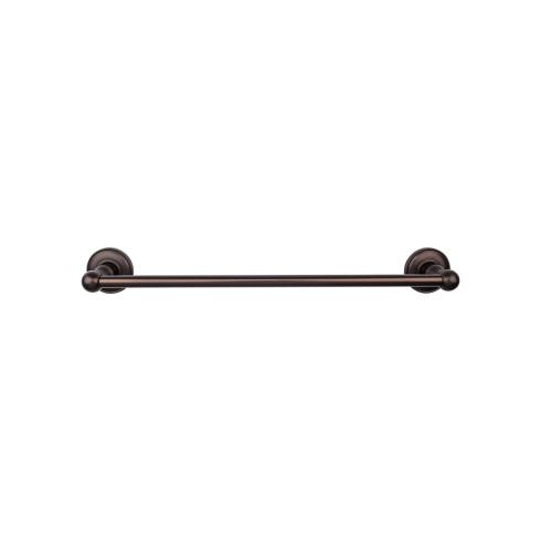 Top Knobs Edwardian Bath Towel Bar Single - Plain Bplate
