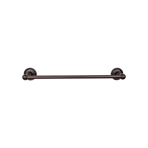 Top Knobs Edwardian Bath Towel Bar Single - Ribbon Bplate