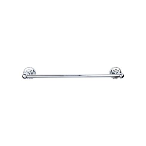 Top Knobs Edwardian Bath Towel Bar Single - Beaded Bplate