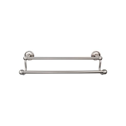 Top Knobs Edwardian Bath Towel Bar Double - Ribbon Bplate