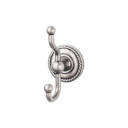 Top Knobs Edwardian Bath Double Hook Rope Backplate