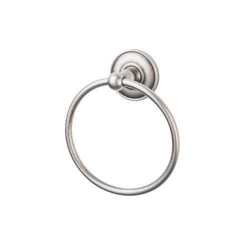 Top Knobs Edwardian Bath Ring Plain Backplate