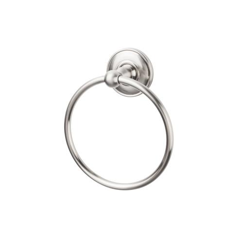 Top Knobs Edwardian Bath Ring Plain Backplate
