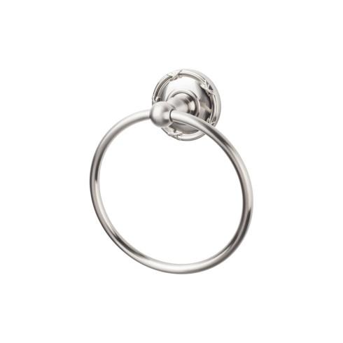 Top Knobs Edwardian Bath Ring Ribbon Backplate
