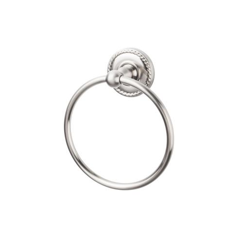 Top Knobs Edwardian Bath Ring Rope Backplate