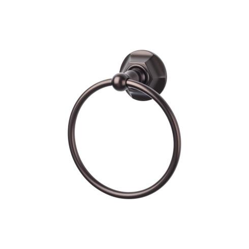 Top Knobs Edwardian Bath Ring Hex Backplate