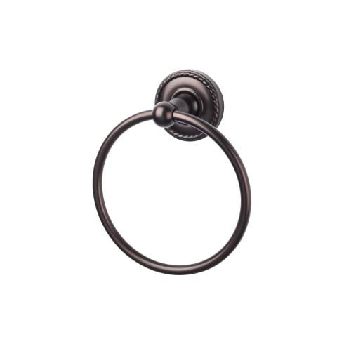 Top Knobs Edwardian Bath Ring Rope Backplate