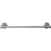 Top Knobs Edwardian Bath Towel Bar Single - Hex Backplate