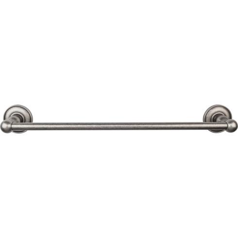 Top Knobs Edwardian Bath Towel Bar Single - Plain Bplate