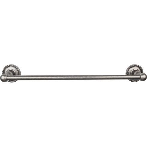 Top Knobs Edwardian Bath Towel Bar Single - Ribbon Bplate
